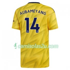 Camisolas de Futebol Arsenal Pierre-Emerick Aubameyang 14 Equipamento Alternativa 2019/20 Manga Curta